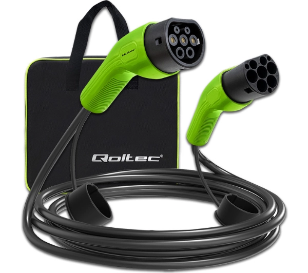 Qoltec Kabel EV Typ 2 52472 - Kup na Raty - RRSO 0%