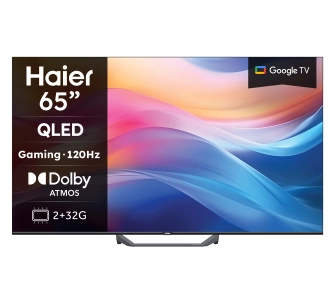 Telewizor Haier H65S80FUX 65" QLED 4K 120Hz GoogleTV Dolby Vision Dolby Atmos HDMI 2.1 DVB-T2