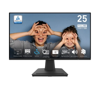 Monitor MSI PRO MP252 24,5" Full HD IPS 100Hz 1ms MPRT