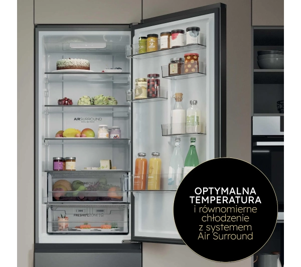 Haier HTR3620ENMG No Frost 205cm Zdalne sterowanie Inox - Kup na Raty - RRSO 0%