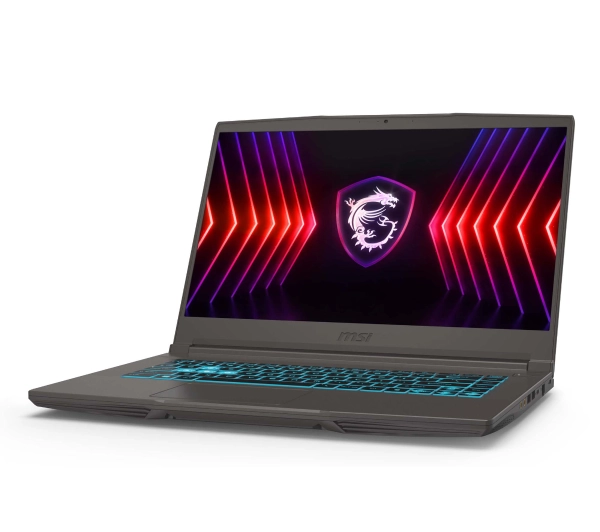 MSI Thin A15 B7UC-623PL 15,6" 144Hz R5 7535HS 16GB RAM 512GB Dysk SSD RTX3050 Win11 Szary - Kup na Raty - RRSO 0%