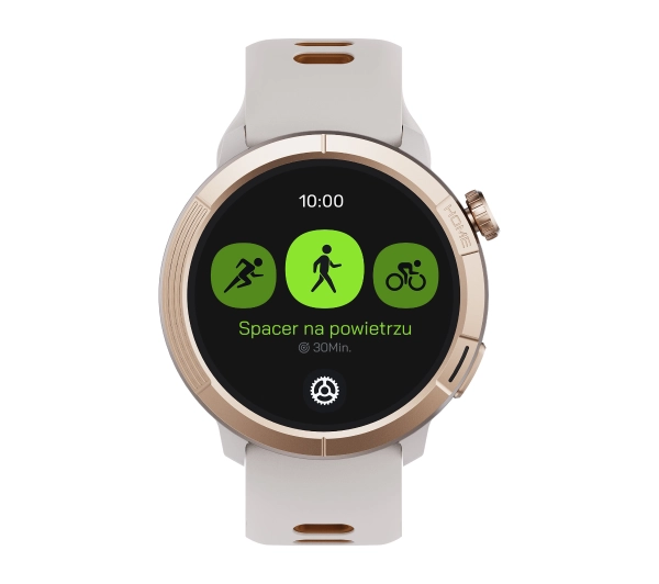 STELIO Activ Pro Funkcje AI 46mm GPS Tytan Złoty - Kup na Raty - RRSO 0%