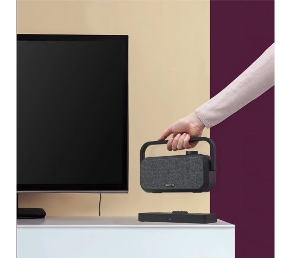 Hama 221849 Mobilny Radiowy TV 10W Czarny - Kup na Raty - RRSO 0%