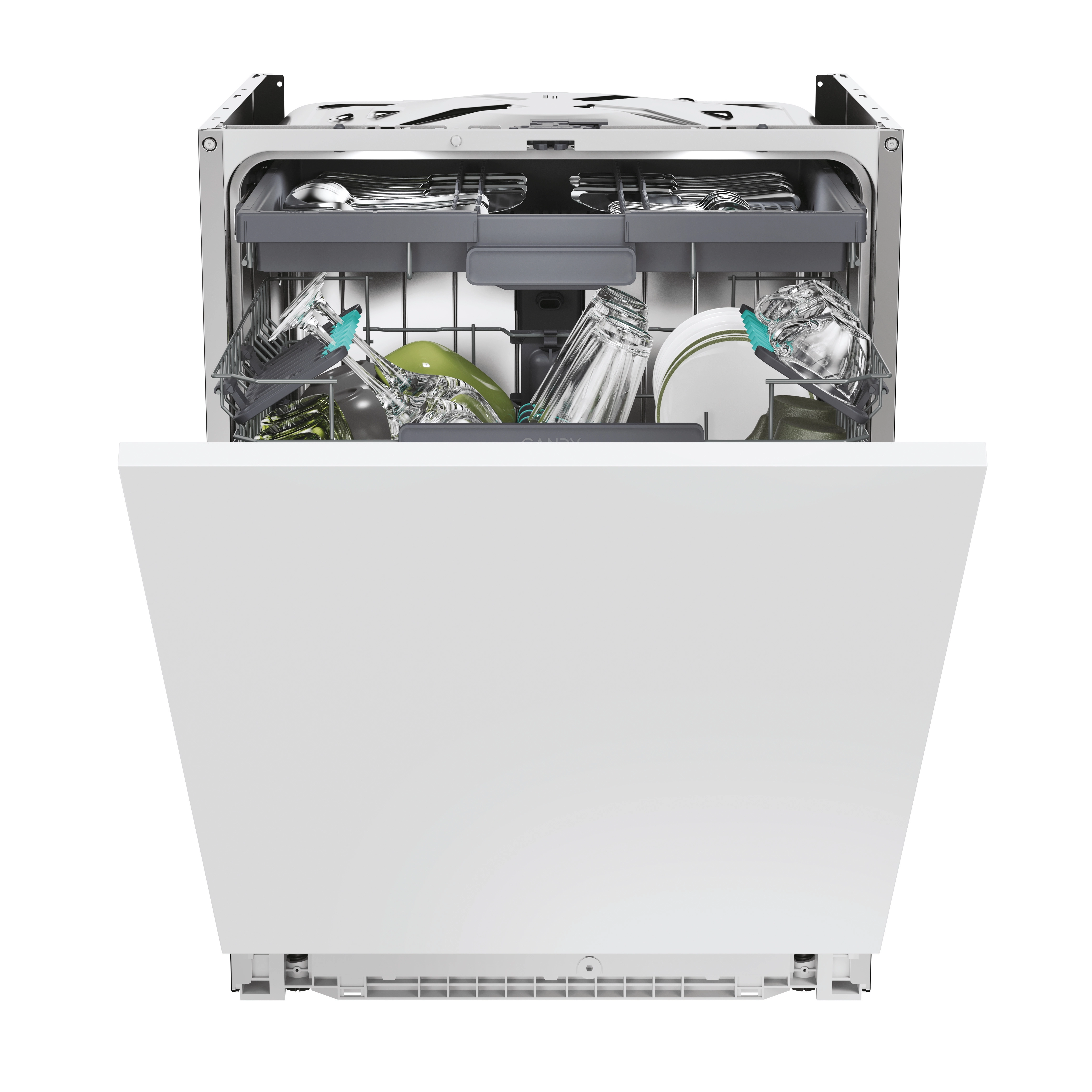Zmywarka Candy Rapido CNS 4A4S3PSB Maxi Tub PowerWash Tub Light Aqua Stop