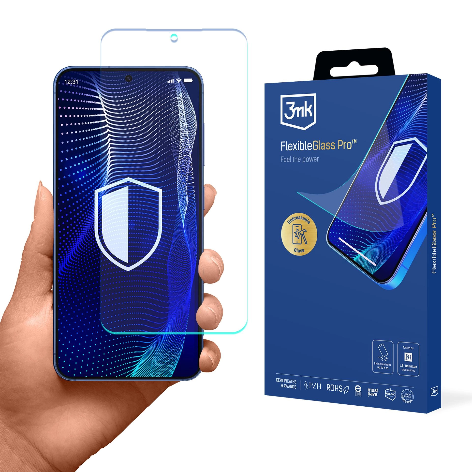 Szkło hybrydowe 3mk FlexibleGlass Pro do Samsung Galaxy S25 FE