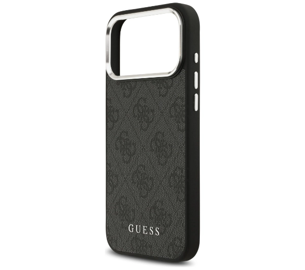 Guess 4G Classic Logo MagSafe do iPhone 17 Pro Max czarny