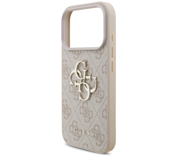 Guess 4G Strap 4G Classic Logo do iPhone 17 Pro różowy