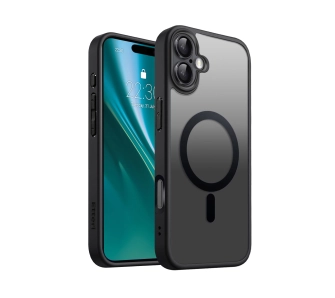 Etui Etteri Matt Mag do iPhone 16 Czarny