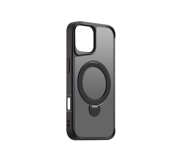 Etteri Matt Mag Ring do iPhone 16 Czarny