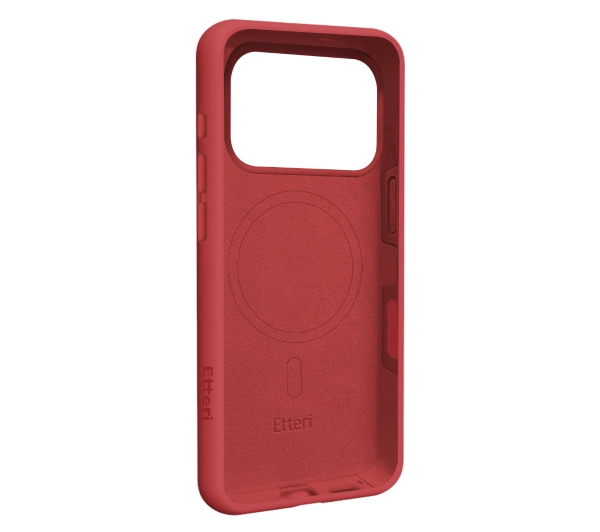Etteri Silicone Case do iPhone 17 Pro Malinowy