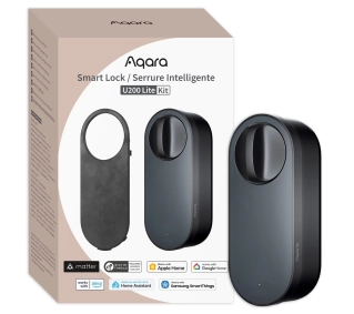 Aqara Smart Lock U200 Lite Czarny - Kup na Raty - RRSO 0%