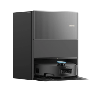 Robot sprzątający Dreame Aqua10 Ultra Roller Complete Funkcja mopowania Stacja oczyszczająca Tworzenie mapy pomieszczenia 72dB Czarny AI