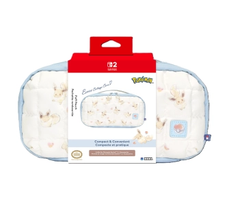 Etui Hori NSX-086E Puff Pouch Eevee Cottage Core do Nintendo Switch 2