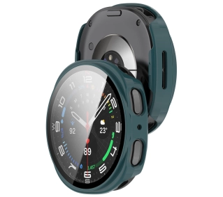 Bizon ze szkłem do Samsung Galaxy Watch 8 44 mm zielony