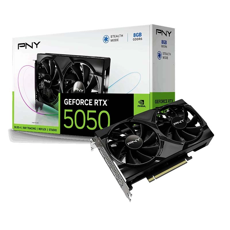 Karta graficzna PNY GeForce RTX 5050 Single Fan 8GB GDDR6 128bit DLSS 4