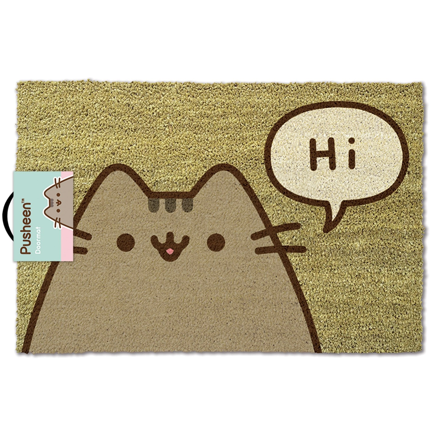 Wycieraczka Pyramid Coir Doormat Pusheen Says Hi