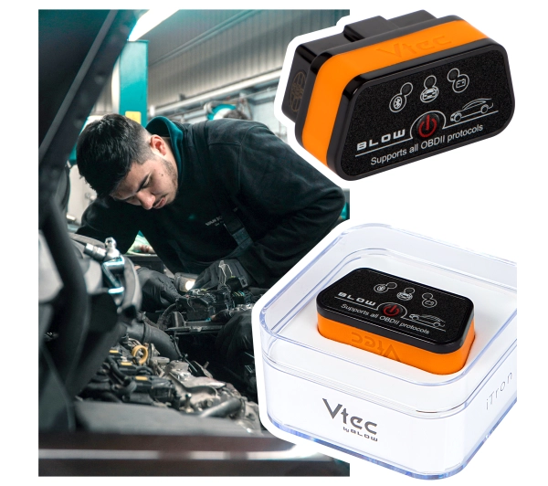 BLOW Vtec iTRON Interfejs diagnostyczny OBD2 Bluetooth