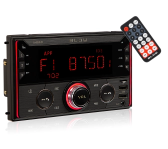 Radioodtwarzacz samochodowy BLOW AVH-9620 z USB 4x60W Bluetooth