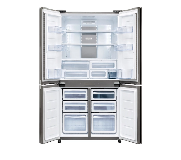 Sharp SJ-MP820C-WH 183cm Szuflada z kontrolą wilgotności Komora świeżości Biały - Kup na Raty - RRSO 0%