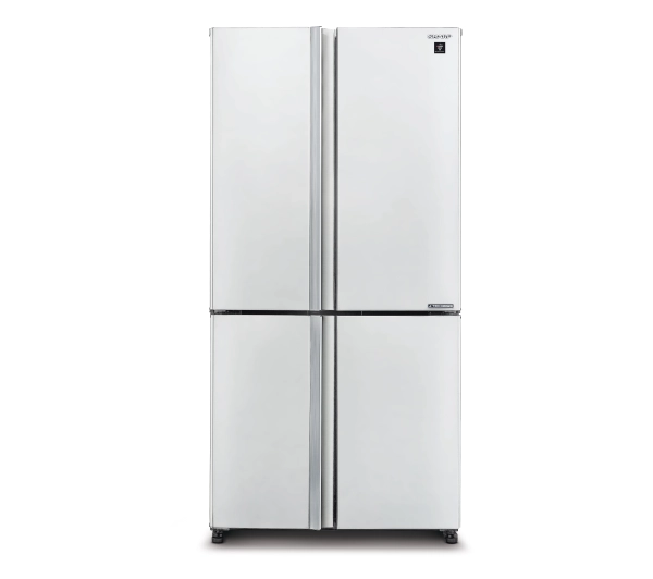 Lodówki - Sharp SJ-MP820C-WH 183cm Szuflada z kontrolą wilgotności Komora świeżości Biały