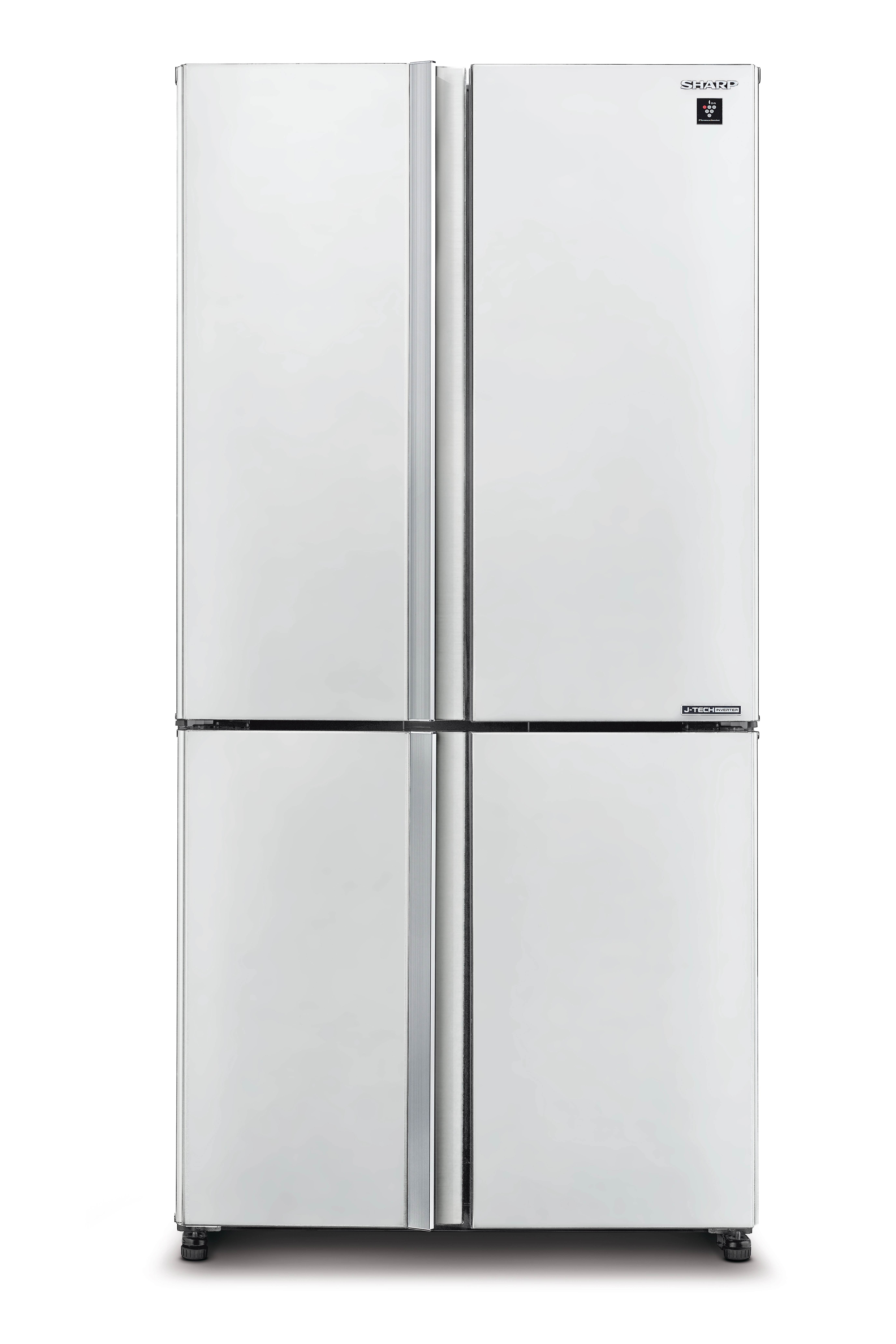 Lodówka Sharp SJ-MP820C-WH 183cm Szuflada z kontrolą wilgotności Komora świeżości Biały