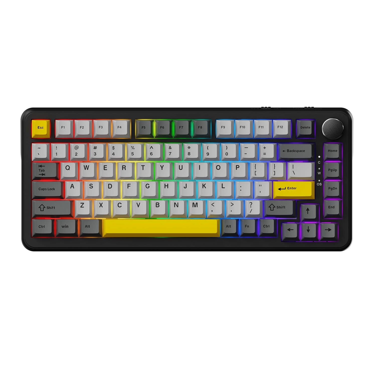 Klawiatura magnetyczna Ajazz AK820 MAX Czarny