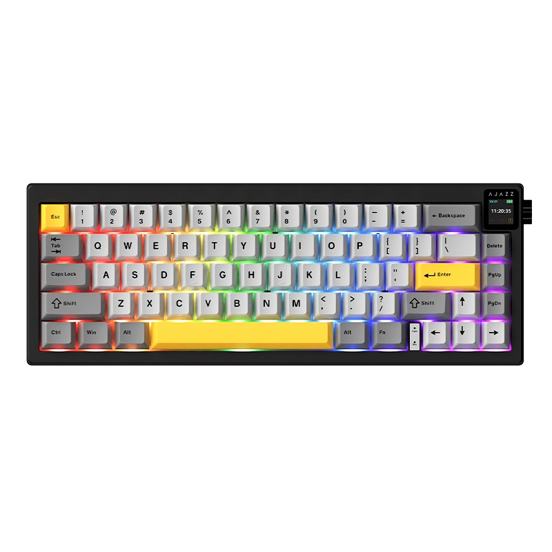 Klawiatura mechaniczna Ajazz AK650 Dream Weaver Switch Czarny