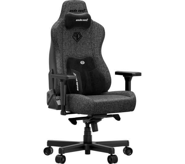 Anda Seat Kaiser 3E XL Gamingowy do 150kg Tkanina Ciemnoszary - Kup na Raty - RRSO 0%