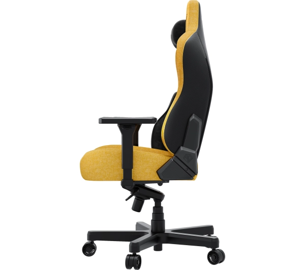 Anda Seat Kaiser 3E XL Gamingowy do 150kg Tkanina Żółty - Kup na Raty - RRSO 0%