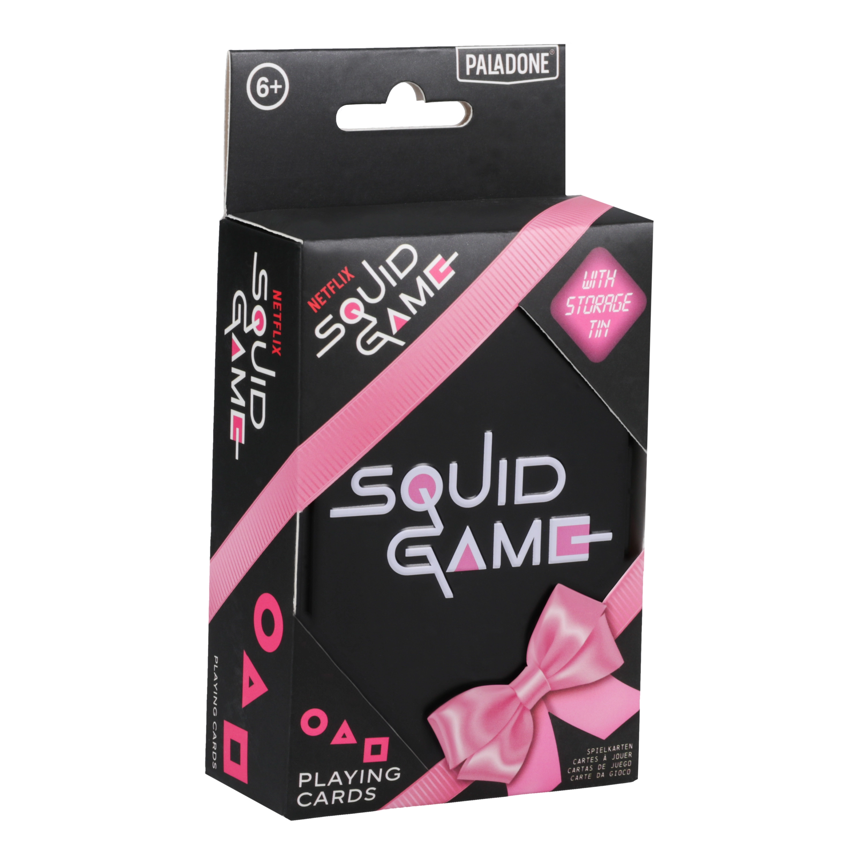 Karty do gry Paladone Squid Game  Playing Cards w metalowej puszce