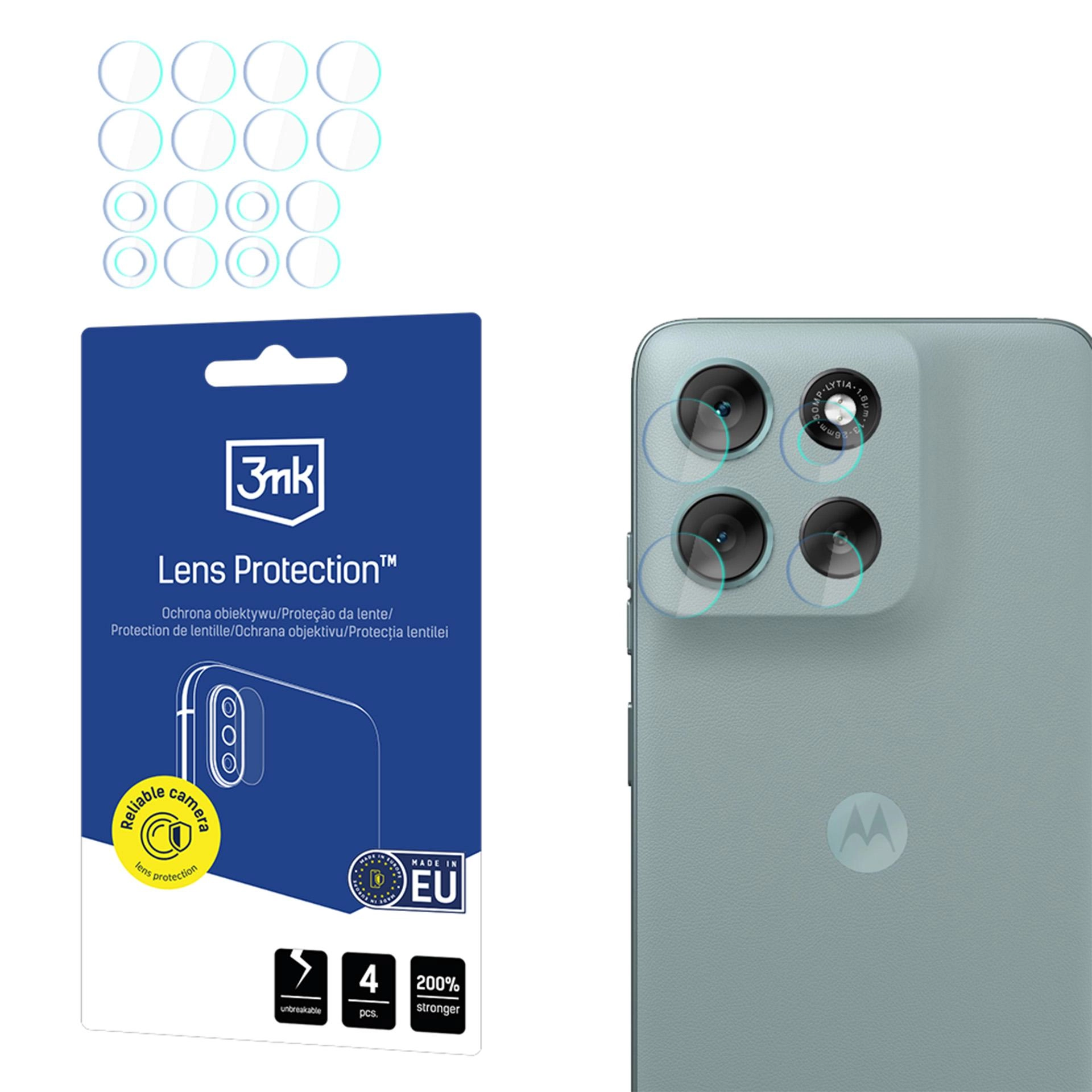 Szkło hybrydowe 3mk Lens Protection do Motorola Moto G56