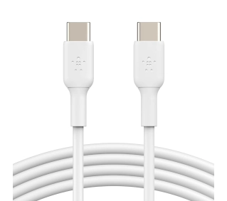 Belkin BoostCharge USB-C do USB-C 60W 1m Biały