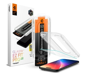 Szkło hartowane Spigen Glas.TR "EZ FIT PRO" do iPhone Air Przezroczysty