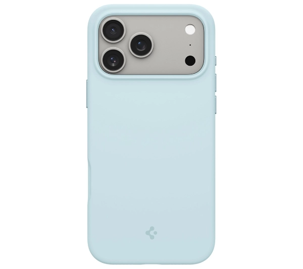 Spigen Silicone Fit MAG MagSafe do iPhone 17 Pro Niebieski