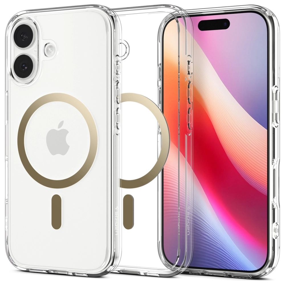 Etui Spigen Ultra Hybrid Mag MagSafe do iPhone 17 Złoty