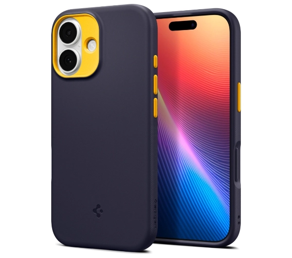 Etui SPIGEN Nano Pop Mag MagSafe do Apple iPhone 17 Granatowy