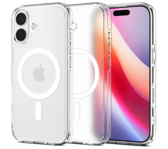 Etui Spigen Ultra Hybrid Mag MagSafe do iPhone 17 frost biały