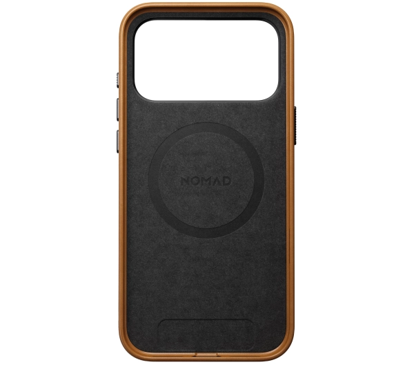 Nomad Traditional Leather do iPhone 17 Pro Max Jasnobrązowy