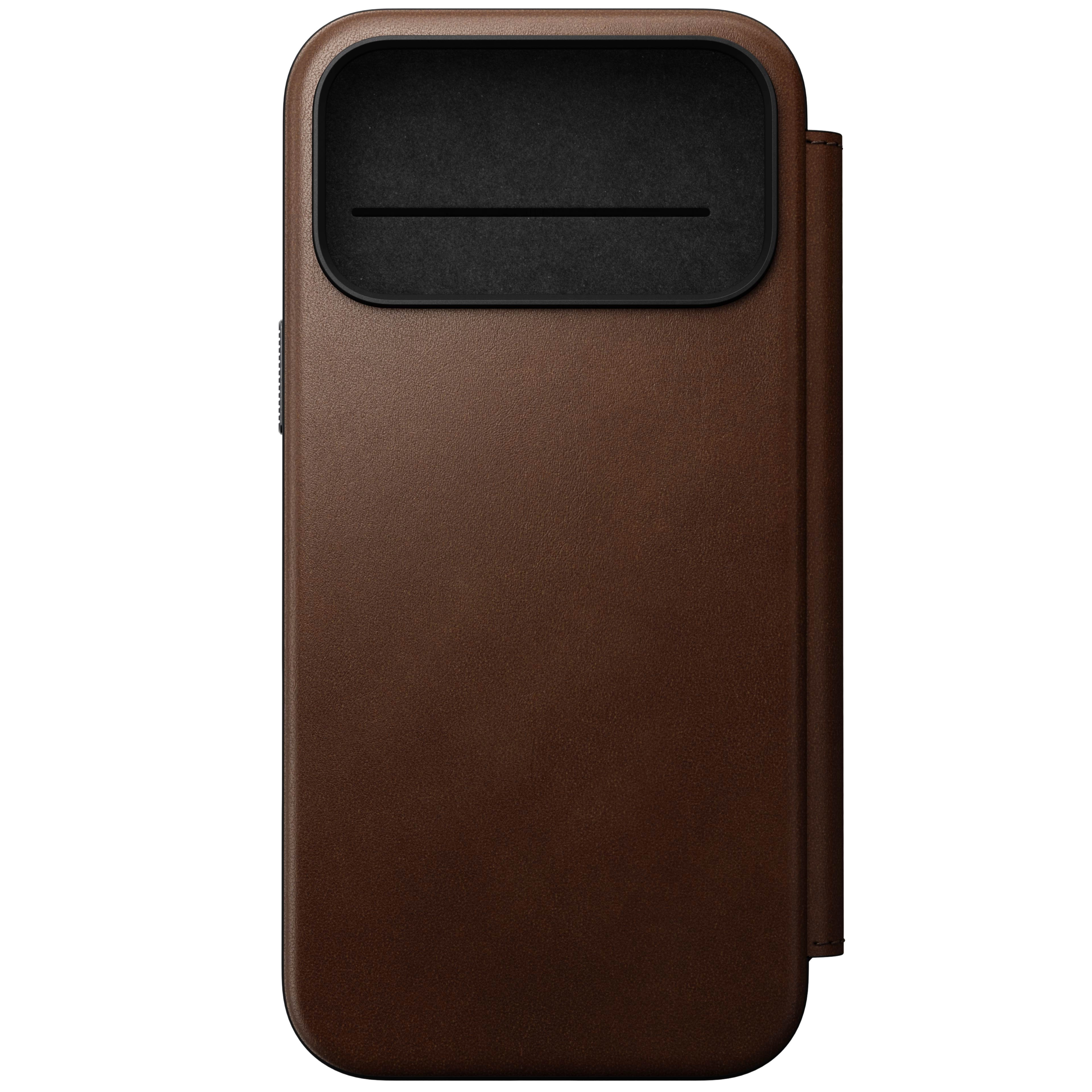 Etui Nomad Modern Leather Folio do iPhone 17 Pro Max Brązowy