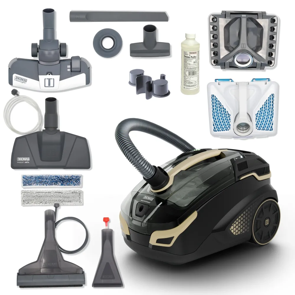 Odkurzacz Thomas Amfibia Pro Evo 1700W Ssawka Aqua Stealth Ssawka do prania dywanów Ssawka do prania tapicerki