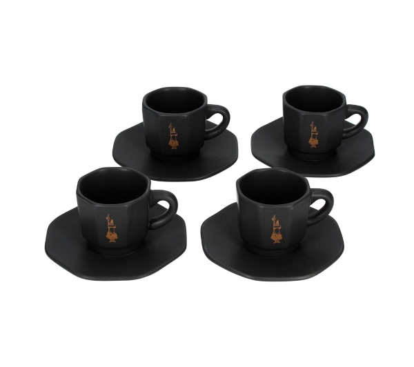 Szklanki - Bialetti 60ml Czarny