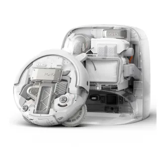 Robot sprzątający DJI Romo P Funkcja mopowania Stacja oczyszczająca Tworzenie mapy pomieszczenia 56,64dB