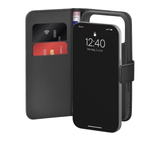 Puro Wallet Stand do iPhone 17 Pro Czarny