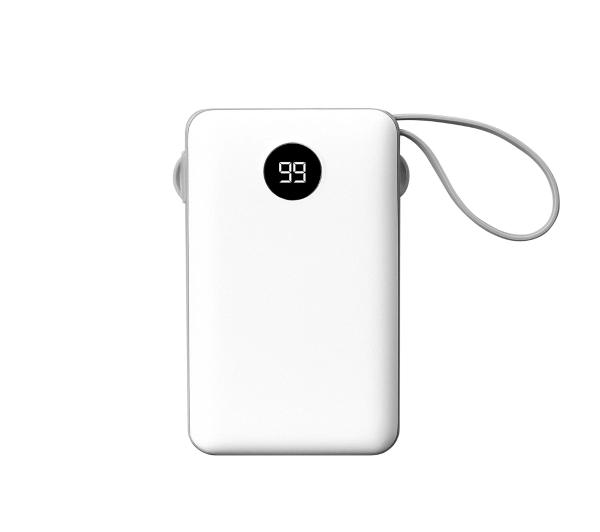 S-Link P102 10000mAh Wbudowany kabel 10W Biały