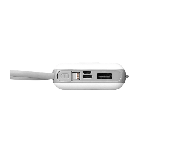 S-Link P102 10000mAh Wbudowany kabel 10W Biały