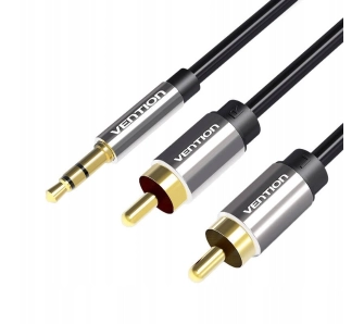 Kabel audio Vention BCFBJ 5m Czarny