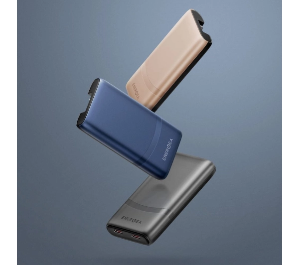 Energea TravelWorld Edge 65W 2x USB-C Grafitowy