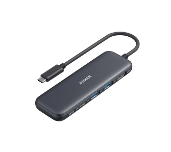 Hub USB Anker 332 A8355H11 5w1 USB-C Czarny