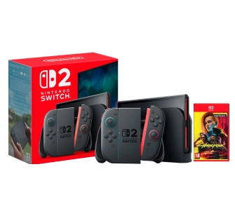 Konsola Nintendo Switch 2 Joy-Con Czarny + Cyberpunk 2077 Ultimate Edition