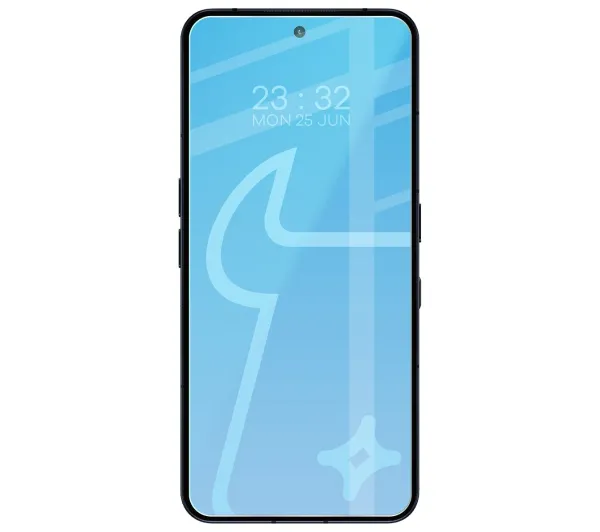 Bizon elastyczne etui Salpa + 2x szkło hartowane Clear Pack do Nothing Phone (3)